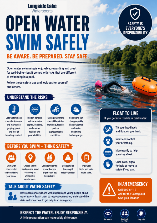 Longside Lake Open Water Safety